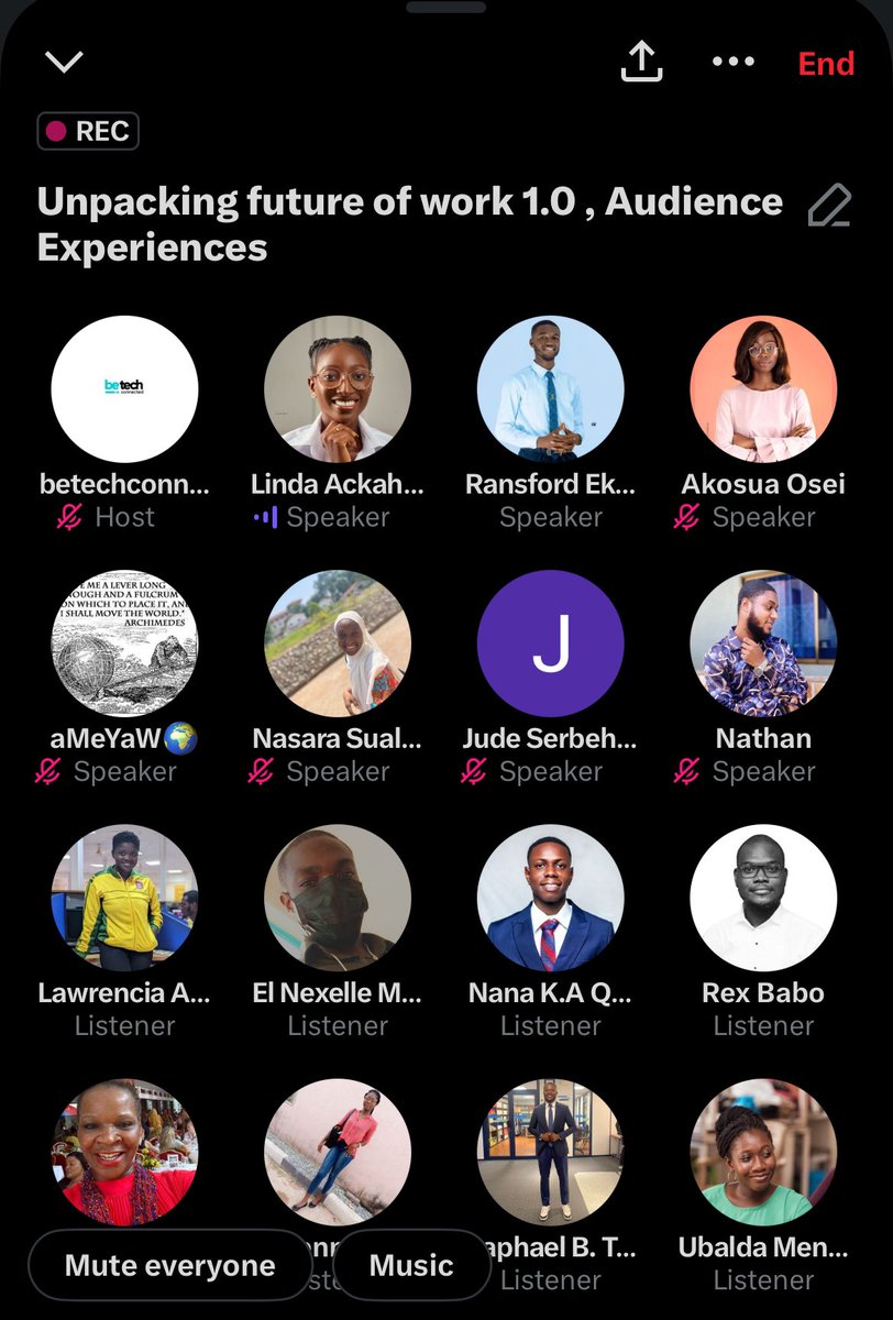 betechconnected's tweet photo. @raek_art  said “ Through volunteering at future of work 1.0 , I was able to connect with the speakers at the event , and that created a valuable relationship and expanded my network. https://t.co/UcYHEAaohj