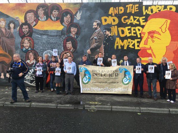 pomuirigh's tweet image. Leonard Peltier, Native American activist, is finally going home after 50 years in prison! #IrelandForPeltier 👏
