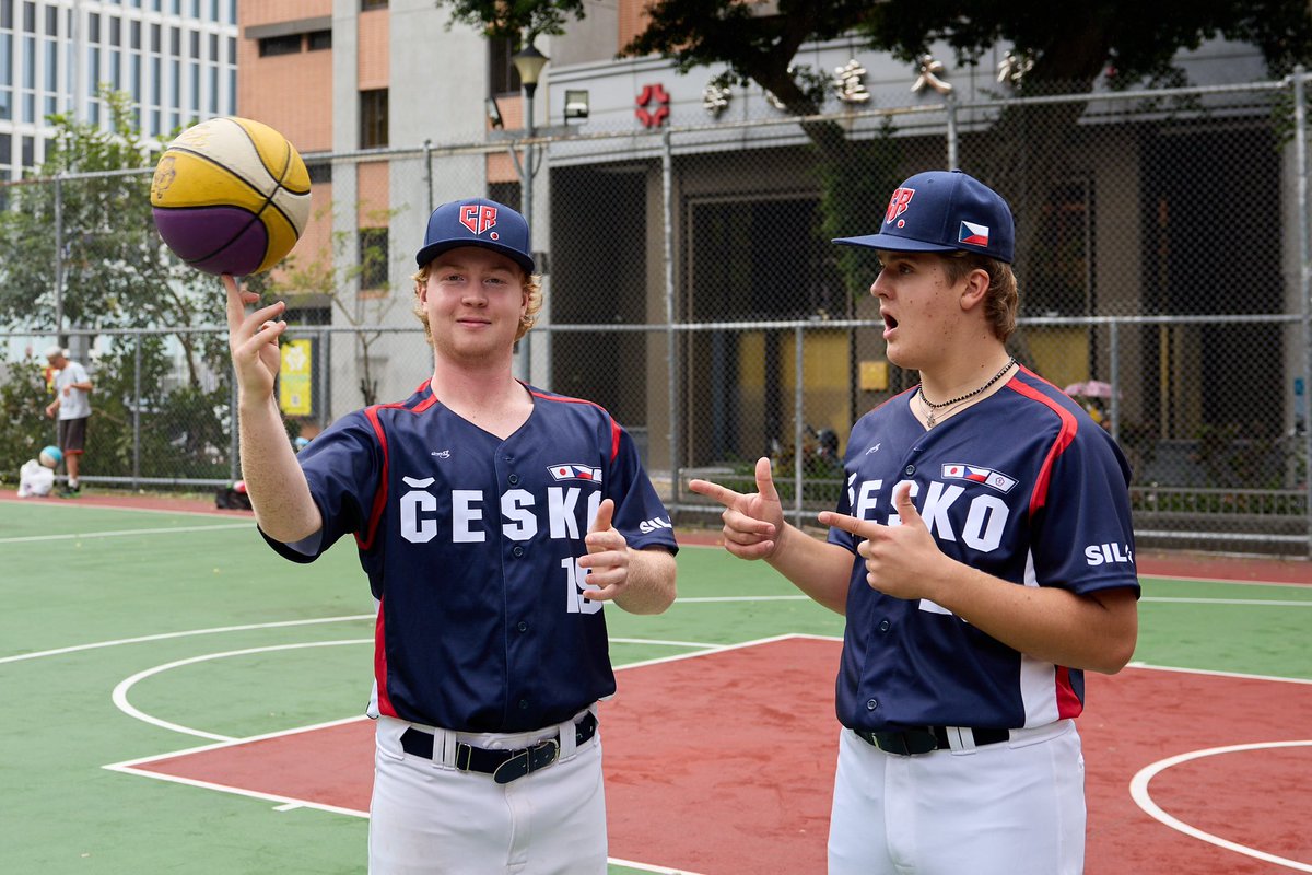 baseballczechia's tweet photo. SPECIAL #ASIATRIP JERSEY 👨🏻‍⚖️ AUCTION IS LIVE! And our Gen Z boys are of course part of it. 🤑 Get yourself a beatiful souvenir and help support a good cause via @dobrobot_cz. 👀 Btw… We ship INTERNATIONALLY!

👇🏻 Active auctions |  https://t.co/k6oLVmDgpl

#7 Tomáš DUFFEK

#15 Ben MORGAN

#20 Arnošt DUBOVÝ

#29 David KŘEČEK

#31 Martin ZELENKA

#33 Matěj MENŠÍK

#57 Tomáš ONDRA

#60 Lukáš HLOUCH

#baseballczech #dobrobot