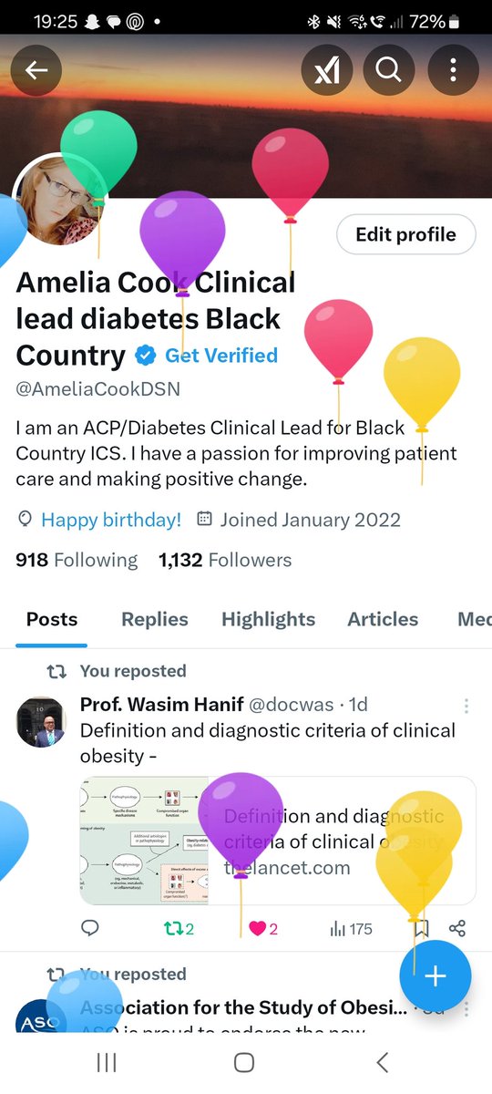 Amelia Cook Diabetes Nurse specialist tweet media