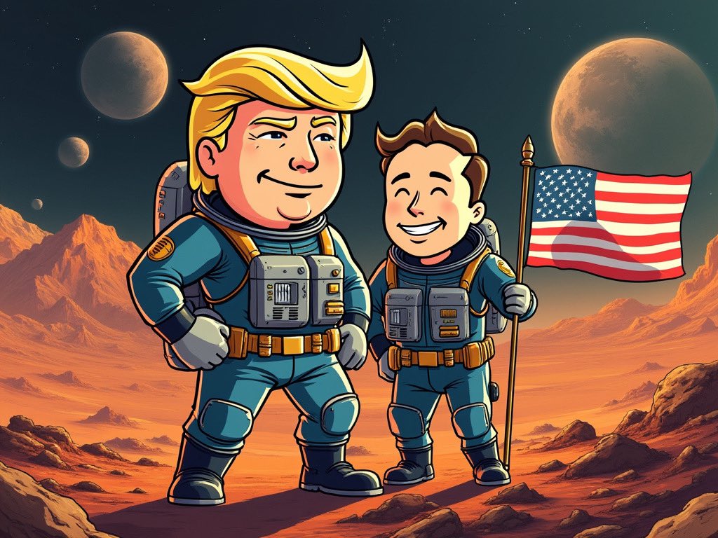 Who will be the first billionaire on Mars?

<a href="/elonmusk/">Elon Musk</a> <a href="/POTUS45/">President Trump 45 Archived</a> <a href="/realDonaldTrump/">Donald J. Trump</a> #Trump #trump2025