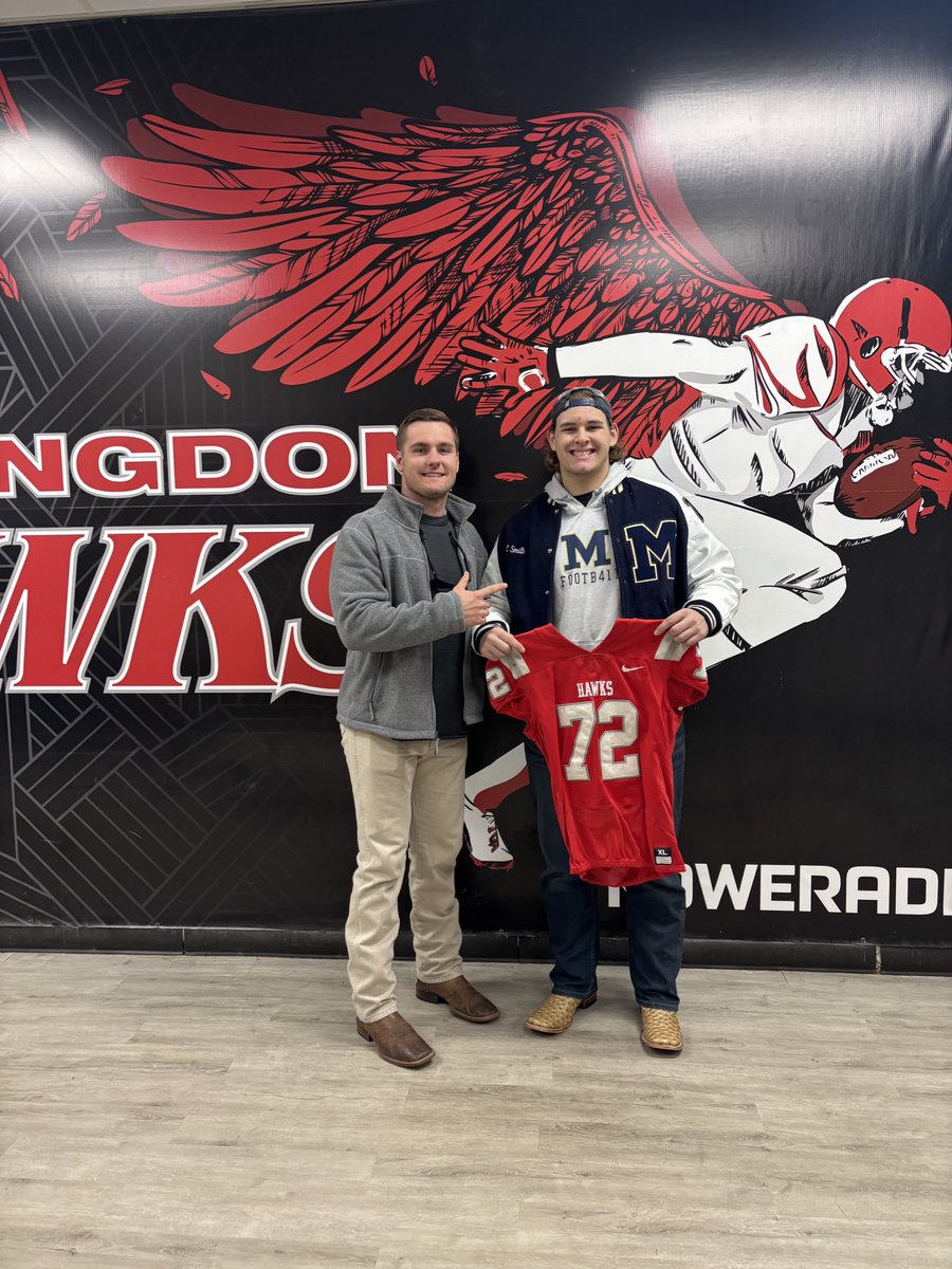 Caydon Smith (@caydon_72) on Twitter photo After a great visit to <a href="/HawksFootball/">Huntingdon Football</a> and talking to <a href="/CoachPeppersHC/">Casey Peppers</a> I am blessed to receive an offer!
<a href="/MoodyFBall/">Moody Football</a> <a href="/jakeganus/">Jake Ganus</a> <a href="/Camwillis_/">Cam Willis</a> <a href="/coacheastham_15/">Logan Eastham</a> <a href="/matthew_reese58/">Matthew Reese</a> <a href="/ChadSlade62/">Chad Slade</a> <a href="/BigManFactory/">Big Man Factory</a> <a href="/BigSmitty71/">Andre Smith</a> <a href="/HallTechSports1/">Hall-Tech Sports</a> <a href="/DownSouthFb1/">Down South</a> <a href="/AL_Recruiting/">AL Recruiting</a> <a href="/TrussTribune/">The Trussville Tribune</a> After a great visit to <a href="/HawksFootball/">Huntingdon Football</a> and talking to <a href="/CoachPeppersHC/">Casey Peppers</a> I am blessed to receive an offer!
<a href="/MoodyFBall/">Moody Football</a> <a href="/jakeganus/">Jake Ganus</a> <a href="/Camwillis_/">Cam Willis</a> <a href="/coacheastham_15/">Logan Eastham</a> <a href="/matthew_reese58/">Matthew Reese</a> <a href="/ChadSlade62/">Chad Slade</a> <a href="/BigManFactory/">Big Man Factory</a> <a href="/BigSmitty71/">Andre Smith</a> <a href="/HallTechSports1/">Hall-Tech Sports</a> <a href="/DownSouthFb1/">Down South</a> <a href="/AL_Recruiting/">AL Recruiting</a> <a href="/TrussTribune/">The Trussville Tribune</a>