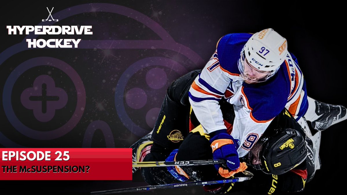 🚨 New episode of Hyperdrive Hockey with <a href="/KevLaramee/">Kevin Laramee ⚽📺</a> on <a href="/GameOverNHL/">Game Over Network</a> !

McDavid suspended? Quinn Hughes HUGE leadership. Sens great week-end and more: youtu.be/J9JvlETl88c