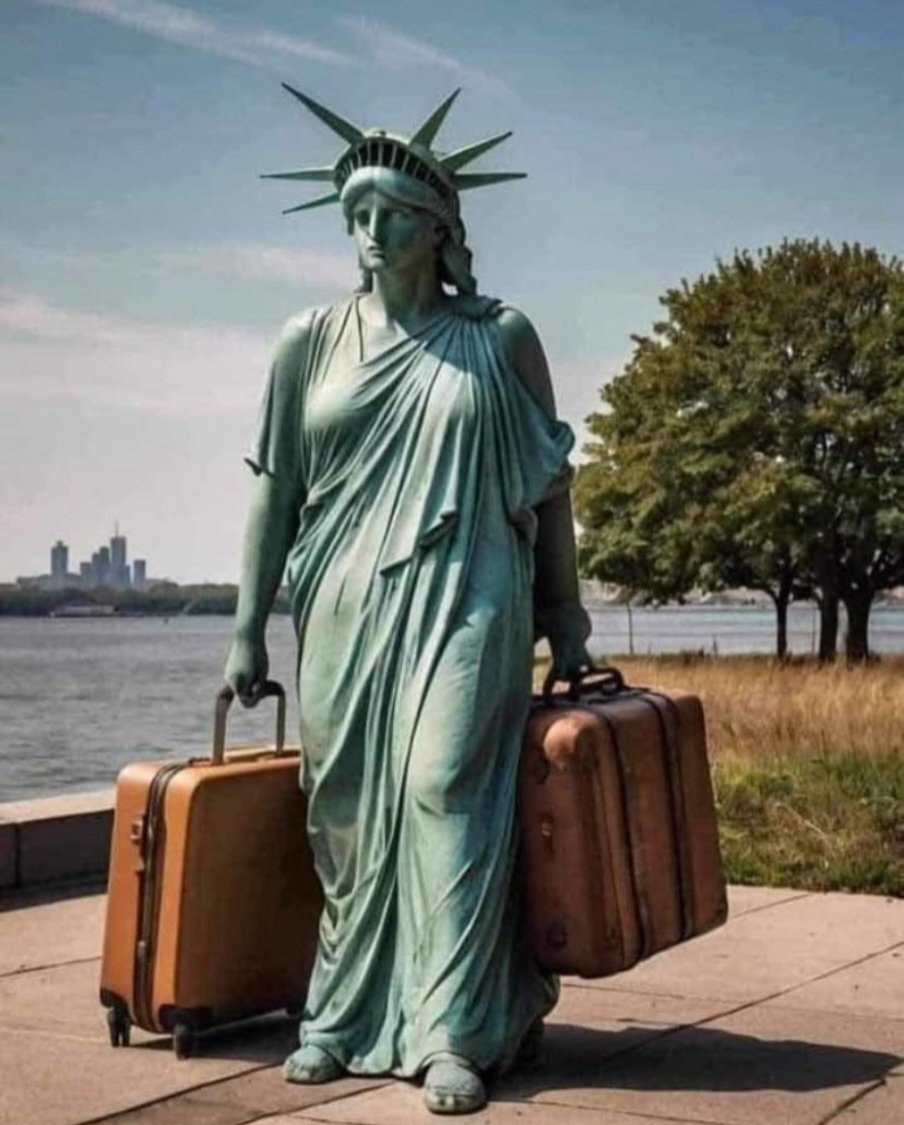 Erste Ausreisende nach Trumps Amtseinführung