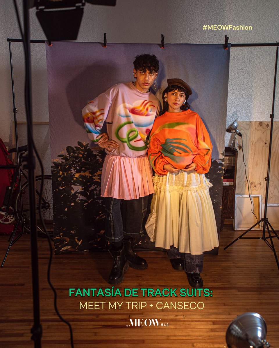 Si diseñaras una colección cápsula con tu pareja, ¿cómo se vería?💭 ✨

Meet my trip y Canseco, dos mentes creativas mexicanas, nos tienen la respuesta con el tracksuit “EL IDILIO” Descubre los retos y el proceso creativo detrás de este colorido sueño en buff.ly/4as6kJi