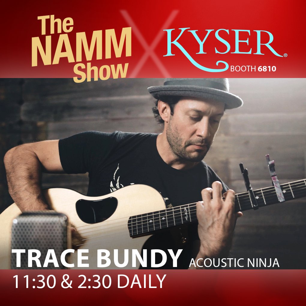 Internationally acclaimed guitar virtuoso Trace Bundy must be seen to be believed. He uses harmonics, looping, multiple capos, and his unique banter and stage presence to deliver an unforgettable live concert experience.