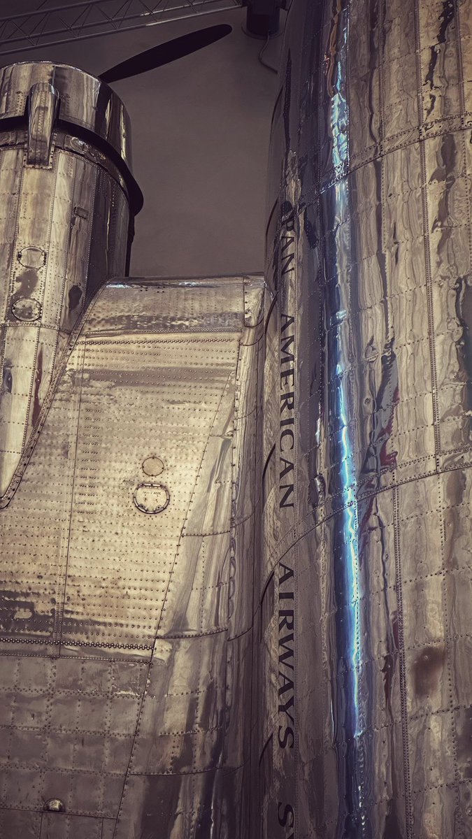 Patina and traces of use. A nice few hours enjoying details at the Air and Space museum