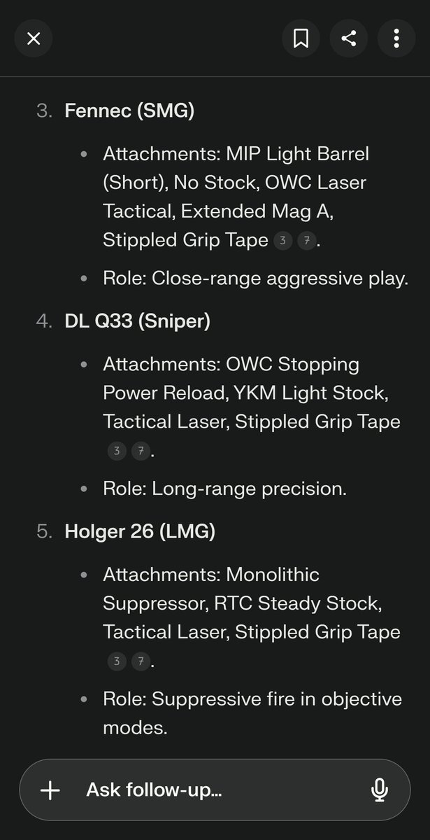 MehandessCod's tweet photo. my top 5 builds meta for call of duty mobile s1 [Febuary 2025] by Mehandess https://t.co/ohynyAqxKL