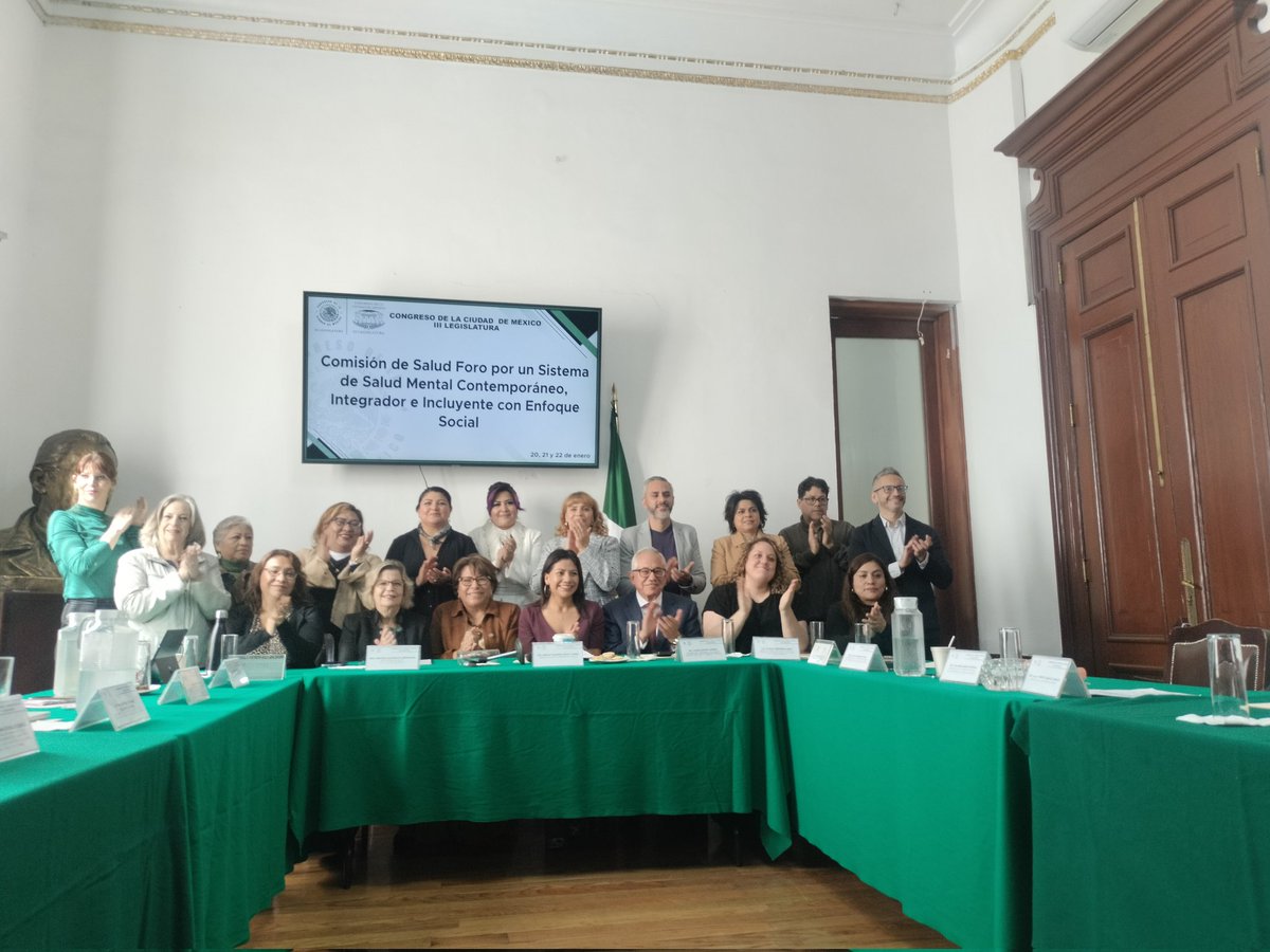 MarthaAvilaCDMX's tweet photo. Participé en el Foro por un Sistema de Salud Mental Contemporáneo, Integrador e Incluyente con Enfoque Social, organizado por la dip. @Valeria_cruz_f, presidenta de la Comisión de Salud del @Congreso_CdMex, a fin de destacar la urgencia de erradicar prejuicios y brindar un acceso universal a los servicios de salud mental en México.