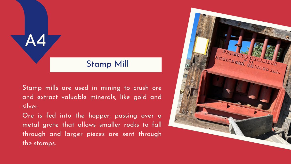 A4:  A Stamp Mill
#USAMfgHour