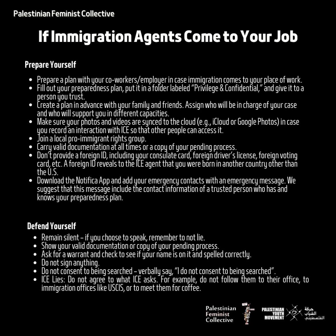 please look out for one another. please stay safe.