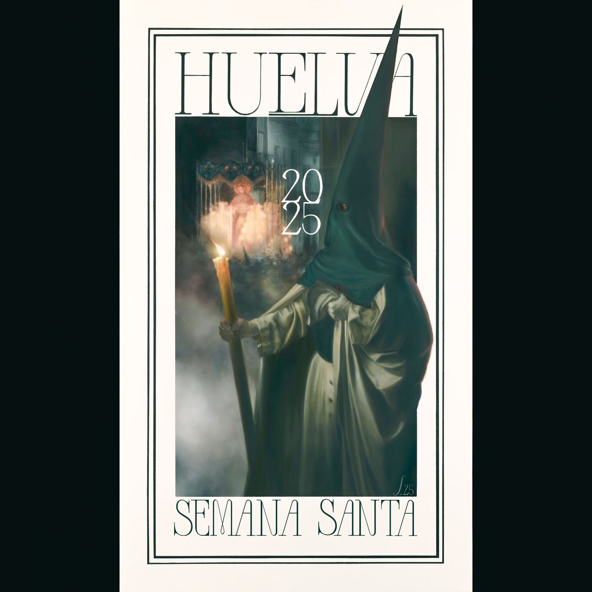 TramoCero's tweet photo. 🟪 ÚLTIMA HORA | ASÍ ANUNCIA HUELVA LA SEMANA SANTA 2025 

Se trata de una obra del artista murciano Santiago Rodríguez López en acrílico  y óleo sobre lienzo protagonizada por la Virgen de la Esperanza https://t.co/ezzyB3hdoF