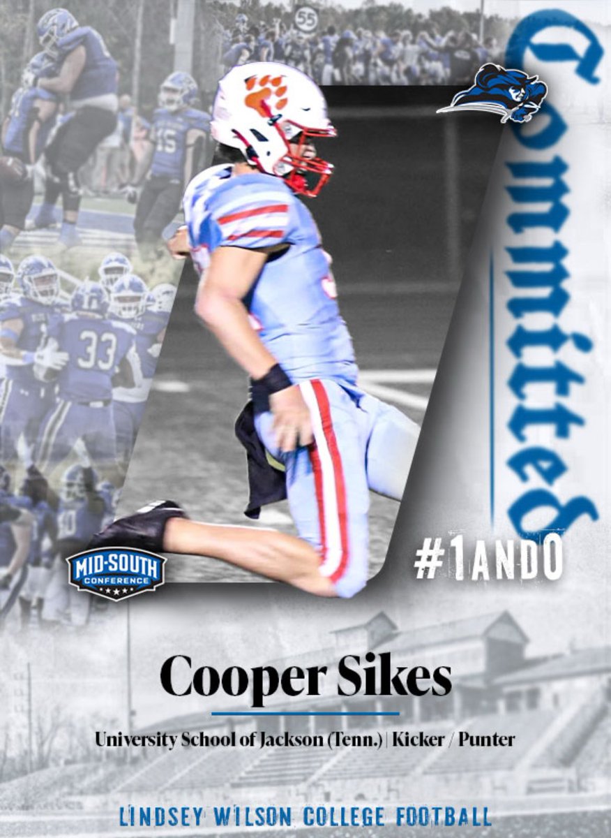 Cooper Sikes (@coopersikes37) on Twitter photo 100% Committed! Let’s get to work!
<a href="/CoachKleckler/">Phil Kleckler</a> @CoachBrownLWC <a href="/USJAthletics/">USJ Bruins Athletics</a> <a href="/USJBruinFB/">USJ Bruin Football</a> <a href="/JamesWilhoit25/">James Wilhoit</a> <a href="/CSmithScout/">Chris Smith</a> 100% Committed! Let’s get to work!
<a href="/CoachKleckler/">Phil Kleckler</a> @CoachBrownLWC <a href="/USJAthletics/">USJ Bruins Athletics</a> <a href="/USJBruinFB/">USJ Bruin Football</a> <a href="/JamesWilhoit25/">James Wilhoit</a> <a href="/CSmithScout/">Chris Smith</a>