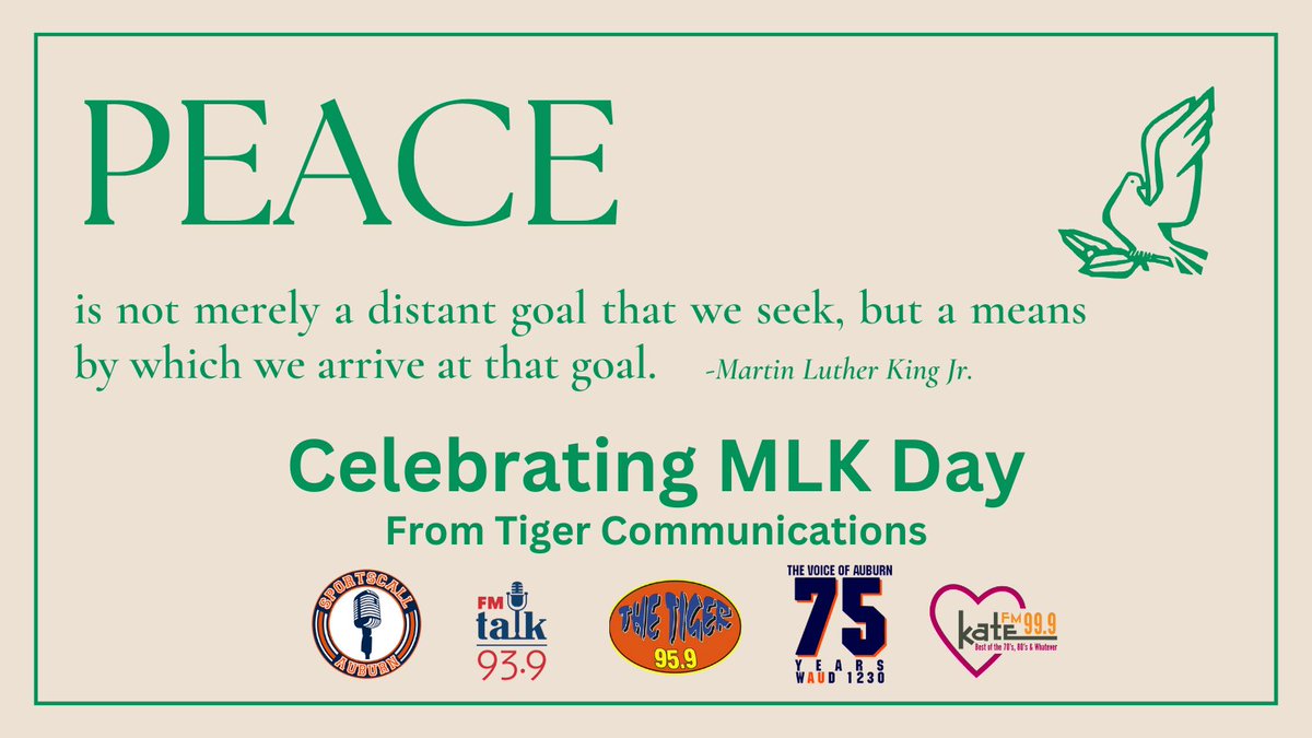 Celebrating MLK with the Tiger Communications Family!!!