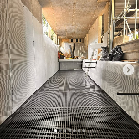 APGoochLtd's tweet photo. Waterproofing to the swimming pool structure on this project in Hampstead (NW3) using Wykamol waterproofing products. Modular drainage was installed by the contractor which drains any water ingress behind the waterproofing into our sump system. #apgooch #wykamol https://t.co/2ePsFfLxAa
