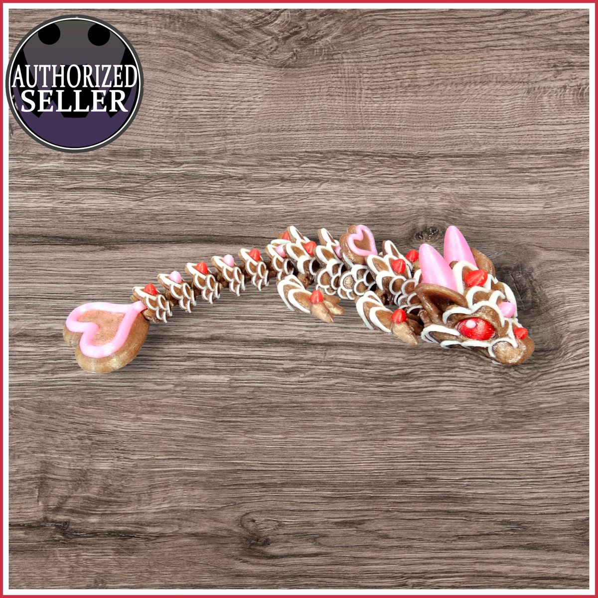 makeitmodit3d's tweet image. Cinderwings cookie heart dragon in 3 sizes (large 12" $30, medium 9.75" $20 and small 7.5" $12)

Only made one of each size.