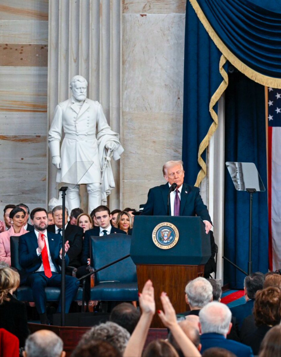 JCGYoder's tweet image. This is the most optimistic, America first, powerful and exciting Presidential address…Let’s Go!! I’m cheering each sentence President @realDonaldTrump says! Let’s go America, we’re BACK!!!🇺🇸❤️🇺🇸