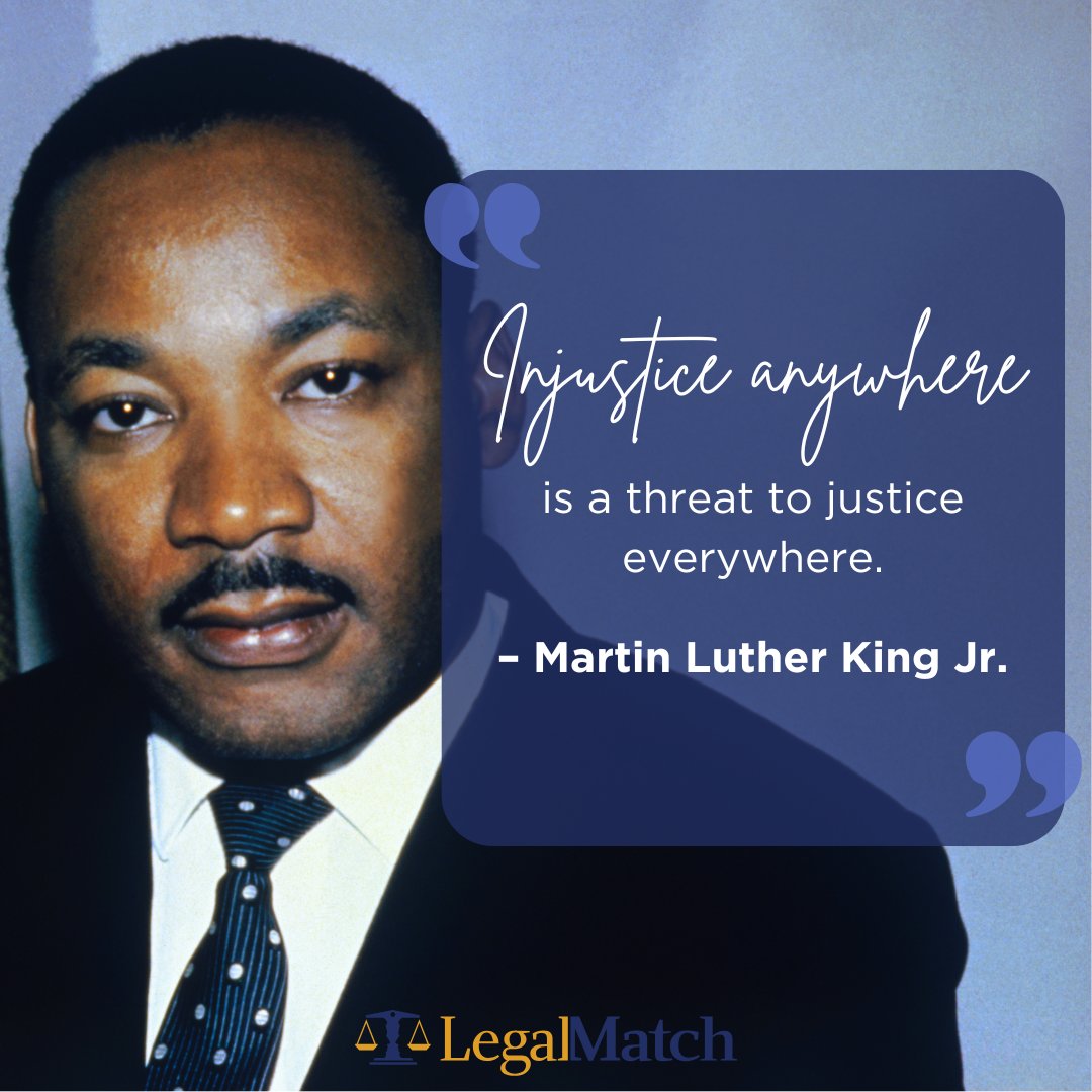 Today, we reflect on the legacy of Martin Luther King Jr. and the profound impact attorneys have in advancing justice and equality. Your work carries his dream forward. ⚖️ Happy Martin Luther King Jr. Day!