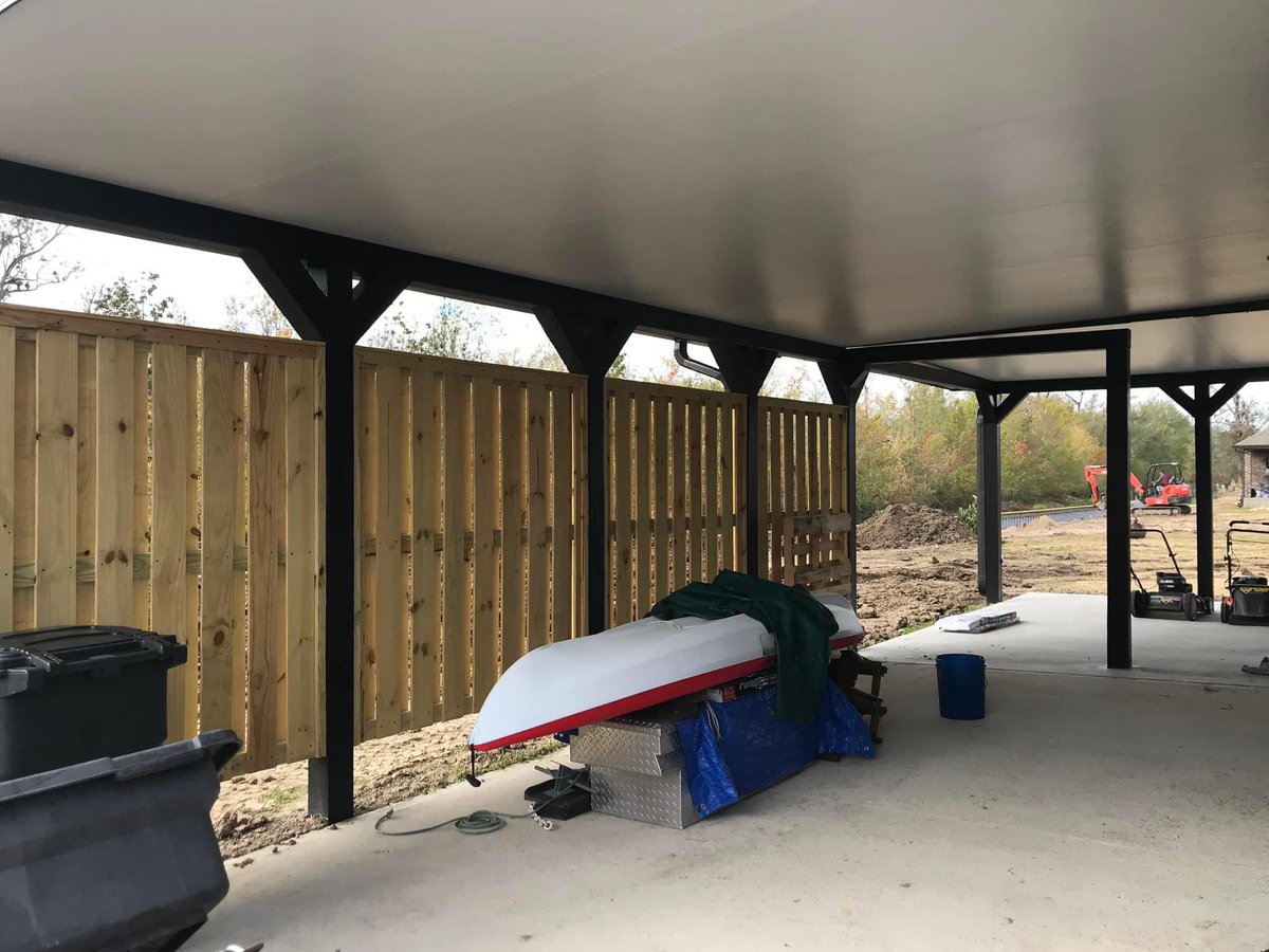 Billystructures's tweet photo. Insulated patio. https://t.co/SXTZ47a1Nr