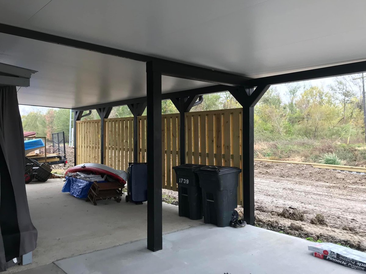 Billystructures's tweet photo. Insulated patio. https://t.co/SXTZ47a1Nr