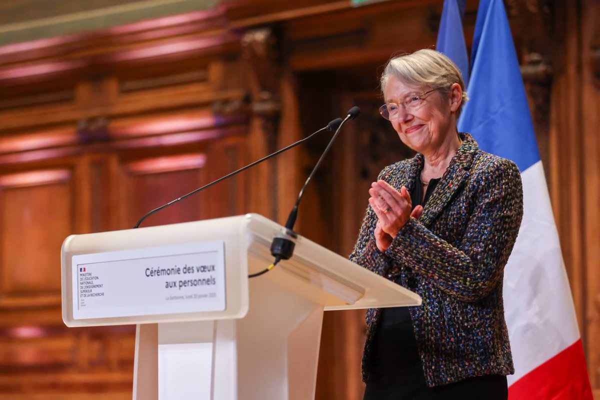 Élisabeth BORNE tweet media