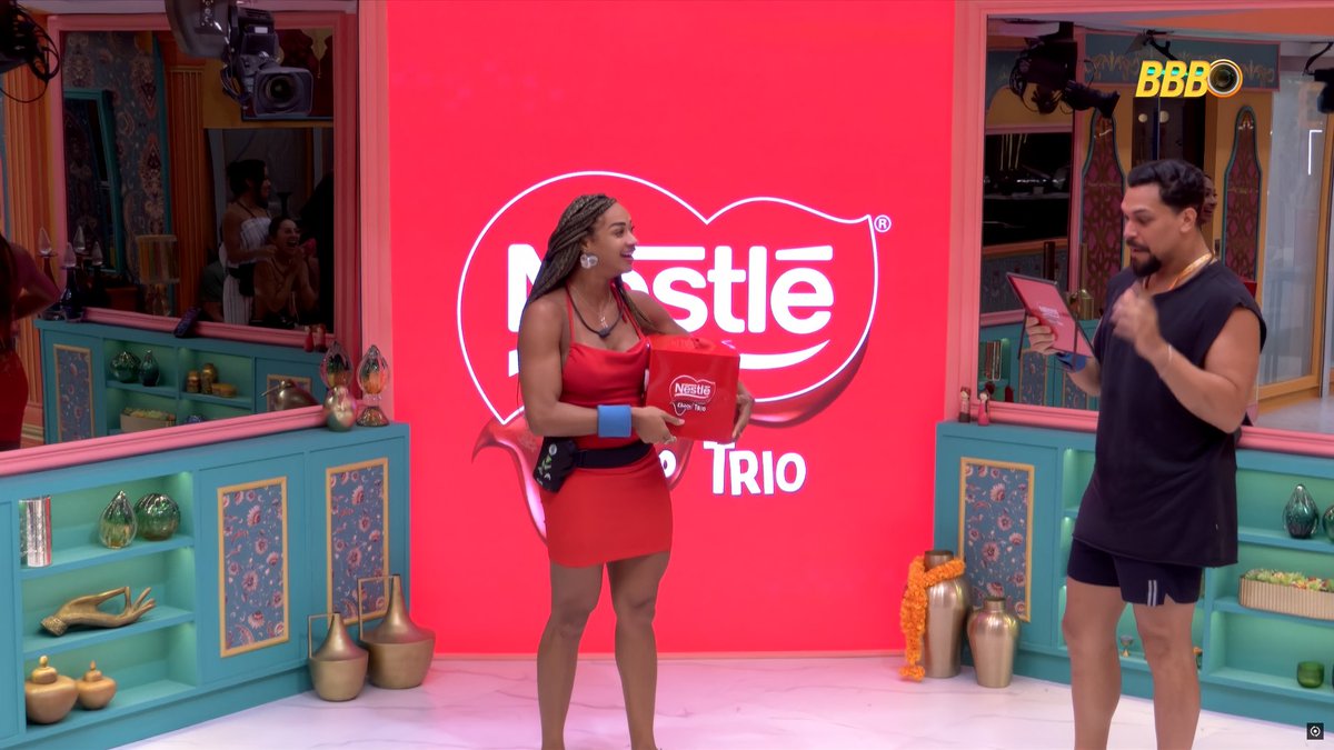 🎬 CINE BBB

O evento de hoje é da Nestlé.

Participarão do CINE:
➡️ Eva e Renata
➡️ Gracyanne e Giovanna
➡️ Diogo e Vilma

#BBB25 #RedeBBB