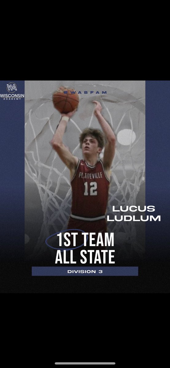 Wisconsin Academy (@wiscoacademy) on Twitter photo Congratulations to 2025 G Lucas Ludlum (<a href="/LucasLudlum/">Lucas ludlum</a>) for scoring his 1000th career point last week‼️ Great Career for Ludlum but he’s not done yet!
#WABFam Congratulations to 2025 G Lucas Ludlum (<a href="/LucasLudlum/">Lucas ludlum</a>) for scoring his 1000th career point last week‼️ Great Career for Ludlum but he’s not done yet!
#WABFam