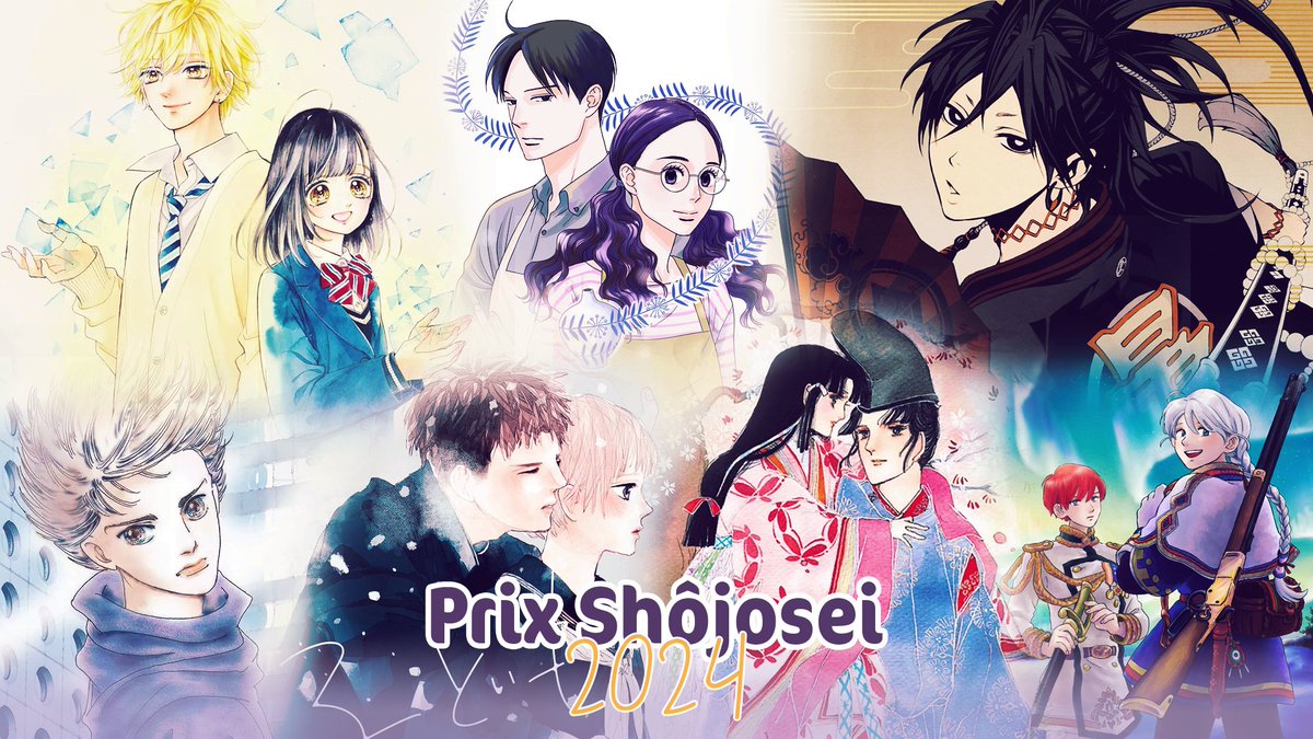Il est temps de découvrir les résultats du Prix Shôjosei 2024 !

Qui sont les lauréats de chacune des 22 catégories ? ✨

Tout se trouve dans l'article suivant ▶ club-shojo.com/prix-shojosei-…

Et c'est parti pour le thread détaillant les podiums 👇