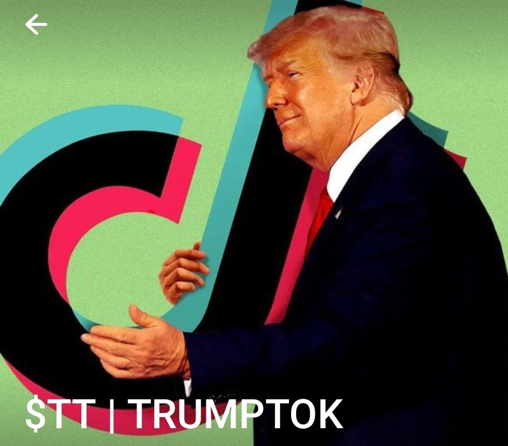 JG91397221's tweet photo. $TT

#TrumpTok

DeZdjbnEmozjdSNZRybrcFPT3PecaoBAXaStTefLfh6Q

EXECUTIVE order

$trump #Trump #Melania $SPX $GIGA #zerebro $PONKE $KACY #sheg #DOGEFATHER $XRP #CHILLGUY #fartcoin $PNUT $GOAT $ALCH #Moodeng $MEOW  $COIN $MSTR #m3m3 $ADA $BTC $LINK $NVDA $SQ $PLTR $AMZN $QQQ $e https://t.co/8SHLf0soqN