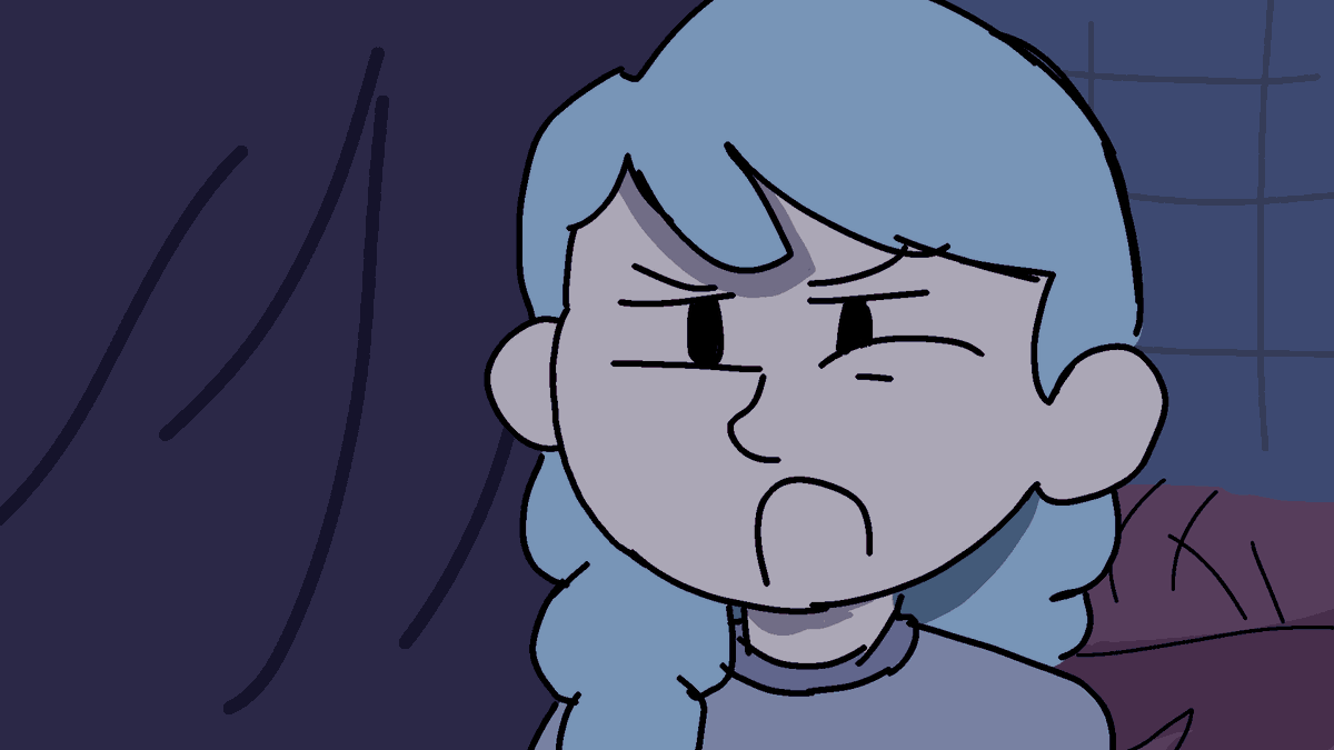 derangedhilda's tweet photo. If Hilda's eye twitches.. Run.. https://t.co/dVhNyPbN3u