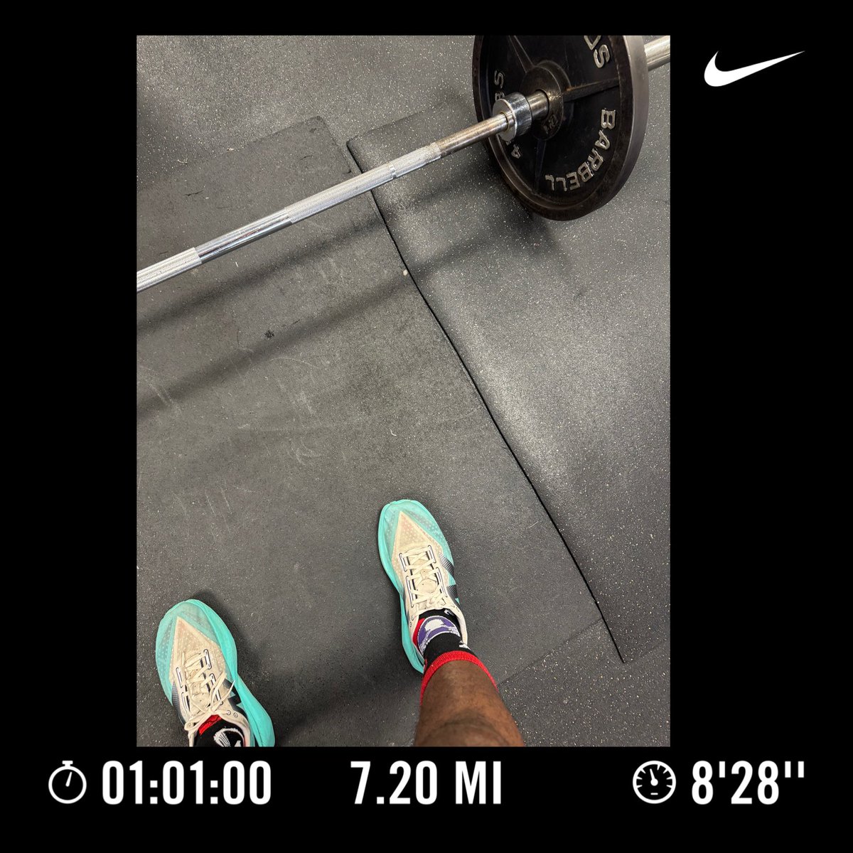 PhotoRunner_91's tweet image. Deadlifts and a 7 mile treadmill run this evening 🏃🏾‍♂️#runner #runtraining #nikerunclub