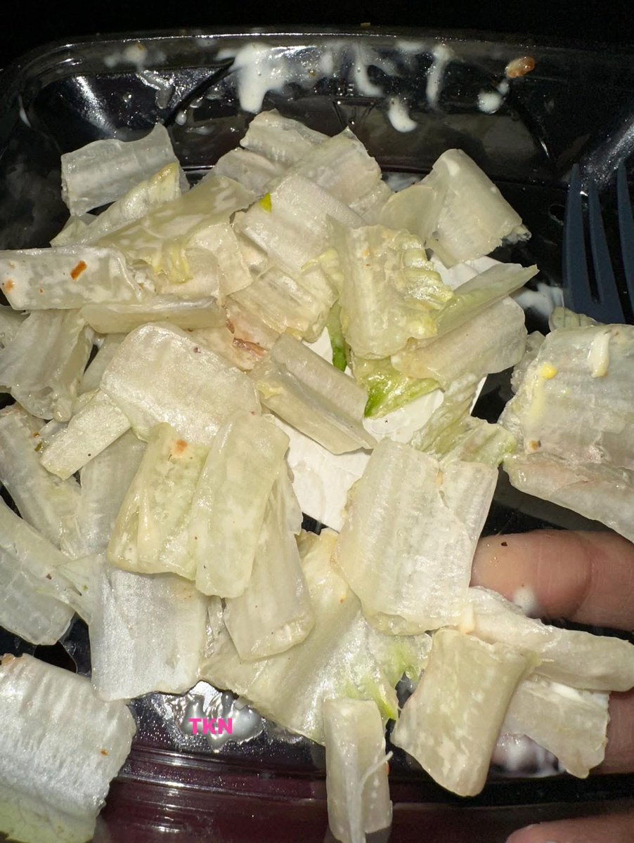 I hate this part of the lettuce 😭
