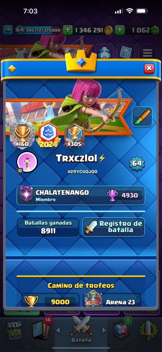 Top 2 de México 🇲🇽 con MK
Regalo link
Requisitos: follow,❤️ y rt: al hacer esos pasos escribes tu id en los comentarios y te mando mi link
