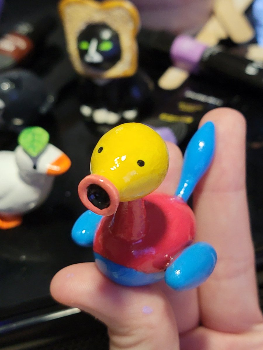 HPBSalyssa's tweet photo. Everyone, meet Porysprout-Z. I made him out of polymer clay. Isn’t he fabulous? 🥹 https://t.co/j0UpsLvduy