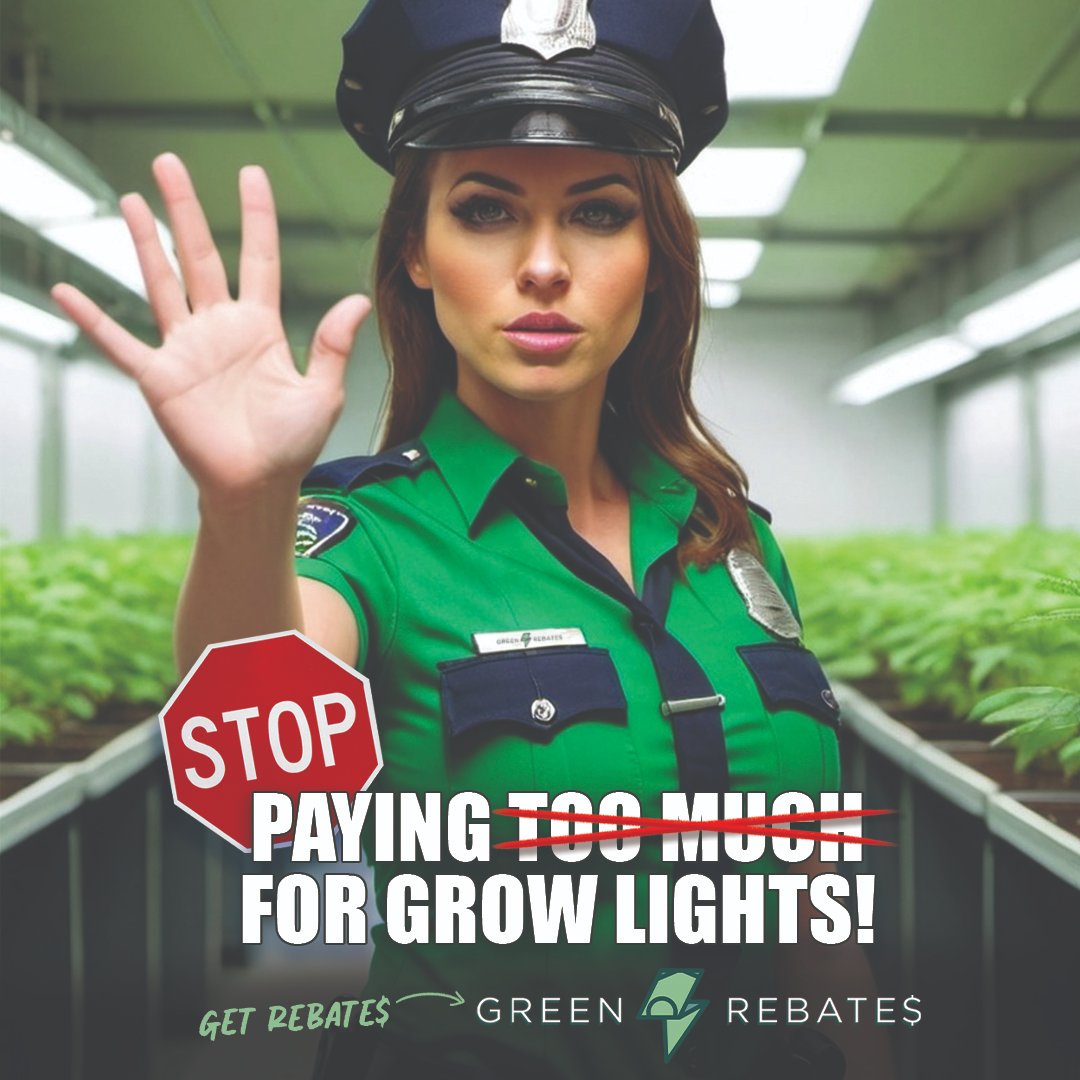 🌿💡STOP PAYING FOR GROW LIGHTS!🌿💡
<a href="/greenrebates1/">Green Rebates</a>  can help cover the cost of your next equipment purchase so you can grow your business without breaking the bank!