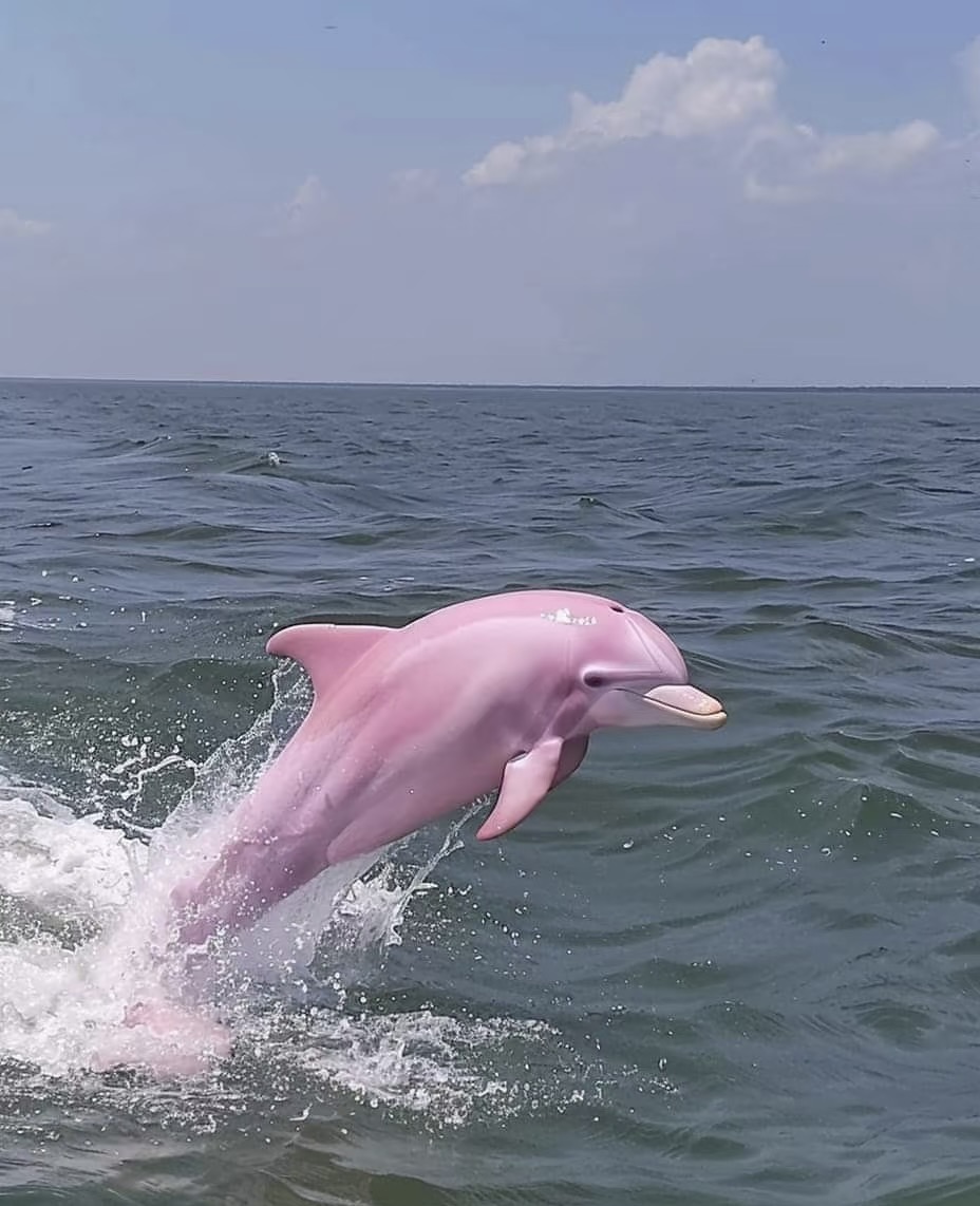 DonnaMartin87's tweet photo. I hear good things happen when you see pink dolphins. #dolphins https://t.co/DJ4E6nUoLe