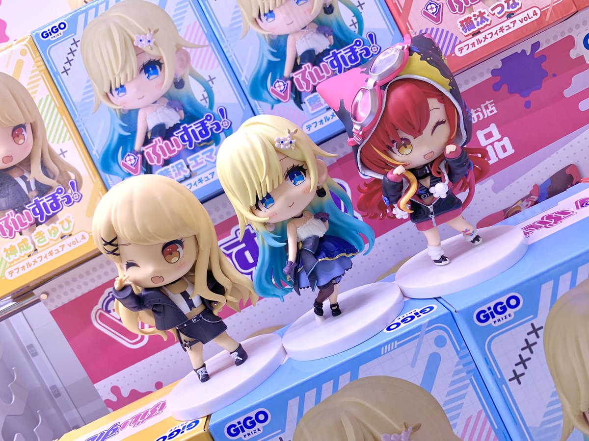 ❤️新景品情報❤️】 『ぶいすぽっ！デフォルメフィギュアvol.4』が