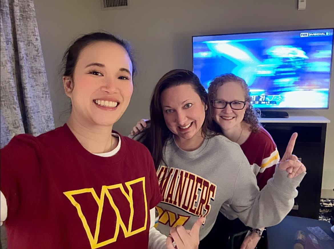 Even on a girls trip in Georgia, we rep our team! #RaiseHail