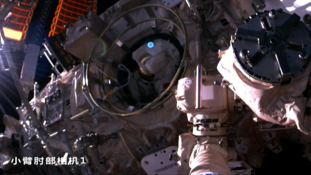 wulei2020's tweet image. Congratulations.  The #Shenzhou19 crew aboard China&apos;s Tiangong space station successfully completed their second #spacewalk at 1:12 AM Beijing time on January 21st.
#Tiangong