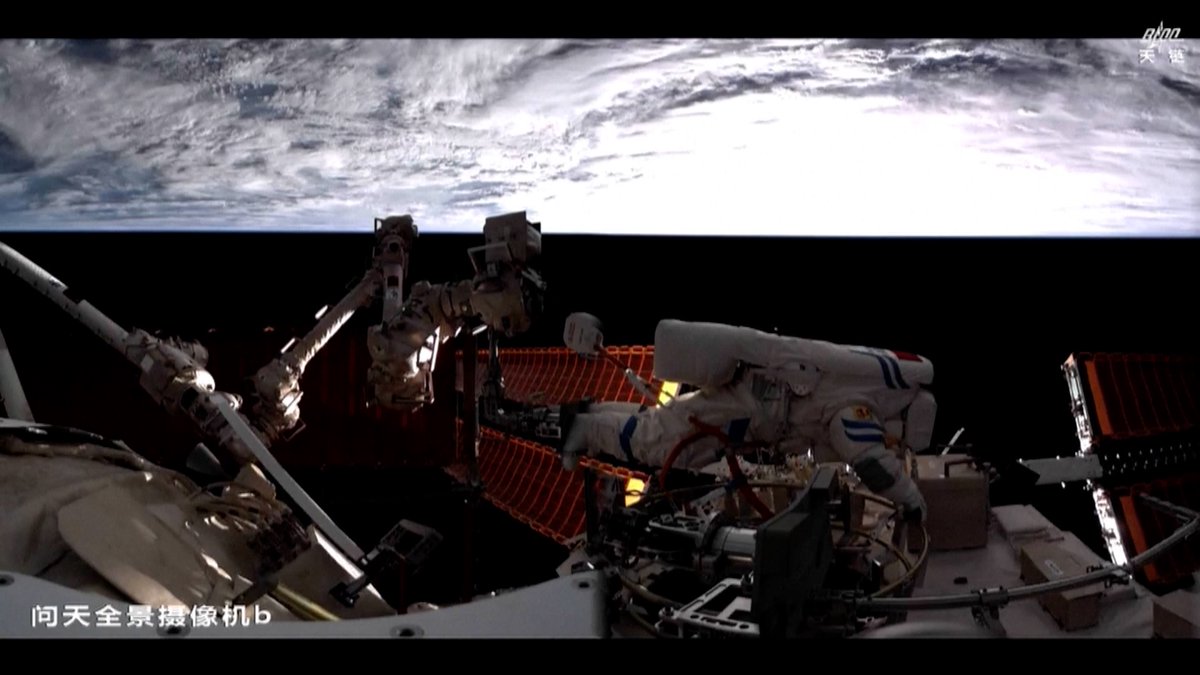 wulei2020's tweet image. Congratulations.  The #Shenzhou19 crew aboard China&apos;s Tiangong space station successfully completed their second #spacewalk at 1:12 AM Beijing time on January 21st.
#Tiangong