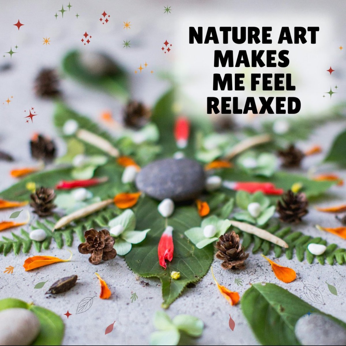 Good Arts Good Mental Health Project (@artshealthwa) on Twitter photo NATURE ART: Have you thought about making something inspired by nature to boost your mental health?🌳 You could make a mindful sand mandala, press flowers, paint rocks & so much more🌳 You don’t have to be good at art for the arts to be good for you⭐️ goo.gl/6usL8H NATURE ART: Have you thought about making something inspired by nature to boost your mental health?🌳 You could make a mindful sand mandala, press flowers, paint rocks & so much more🌳 You don’t have to be good at art for the arts to be good for you⭐️ goo.gl/6usL8H