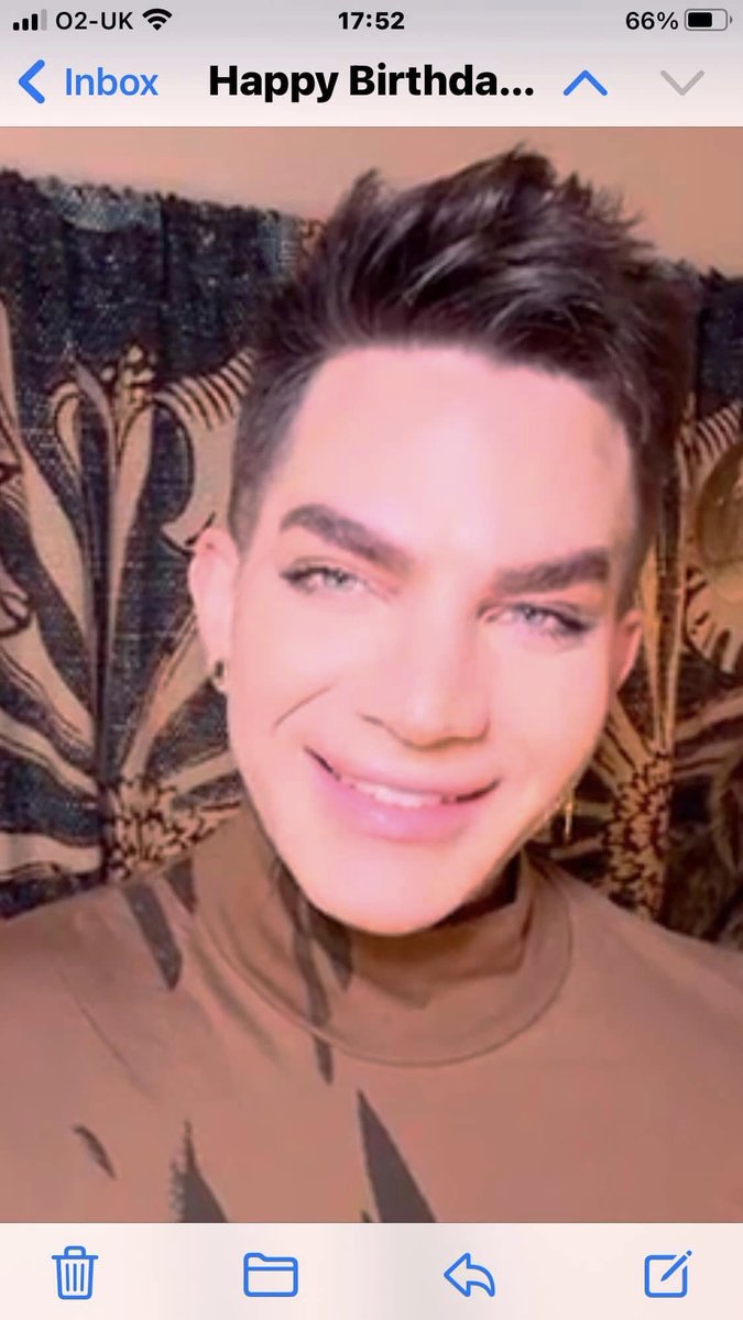 Slaymaker2Lisa's tweet image. Feeling so happy got a very happy birthday video from Adam Lambert for my birthday today love this man soooo much ❤️