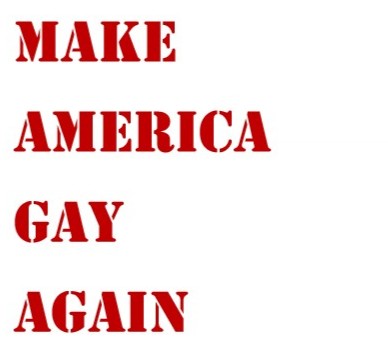icartographer's tweet photo. Make #America #Gay Again #MAGA https://t.co/3WbTVpNoTh