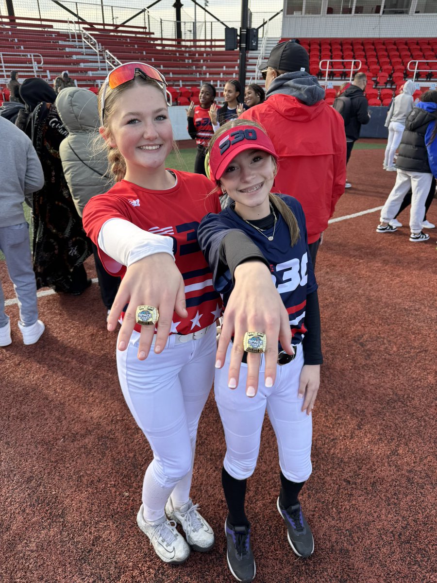 CoachKelleyDE's tweet photo. Out of 500 girls at camp, our very own #88 Myla McDonough &amp; #11 Lidia Caroll made USSSA’s TOP 30 PLAYERS OF THE CLASS OF 2029 at the USSSA Space Coast Select 30 Camp &amp; did awesome in the championship!! CONGRATS ON BEING THE BEST OF THE BEST @My_McD_88 &amp; @lidiac2010 !! 💪🥎💜🪽 https://t.co/pv03sHaQO3
