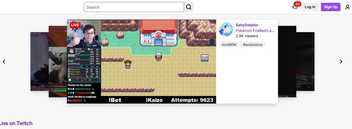 Got to stream on the front page of Twitch today! Was really cool and feel super thankful to be in the position I am to do what I do. I WILL beat Super Kaizo this year.