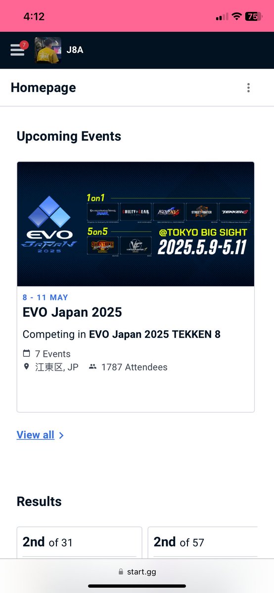I registered for EVO Japan today! Who else is going? 
#TEKKEN8 #EVOJapan2025