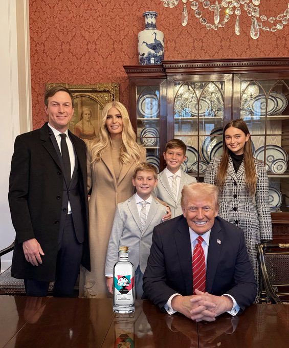 iniquom's tweet photo. Congratulations on making it to the White House… wink wink. 

#mezcal #Inauguration2025 https://t.co/SO6BL2j3yh