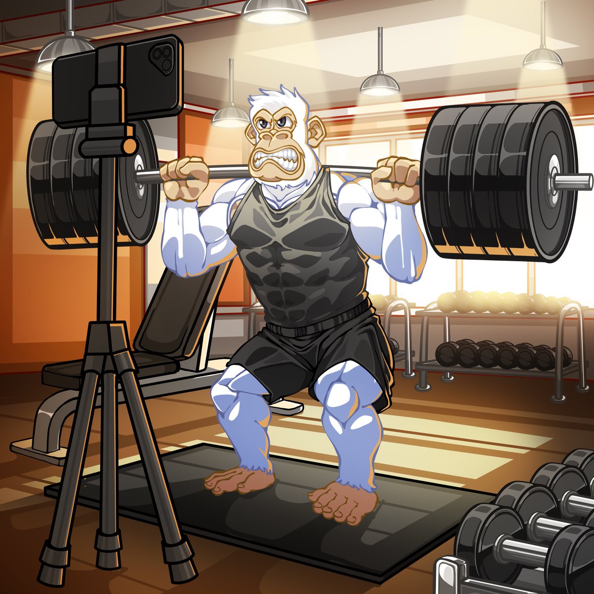 Mark your calendars Shred Camp 4.0 starts February 3rd 💪🏽🦍

Tag 2 #Web3 friends that needs to get their health &amp; fitness back on line with the OG Web3 Fit Fam!

8 weeks with training, 10’000 steps/day, hitting your nutrition &amp; water intake. 

Goal setting &amp; celebrating your wins