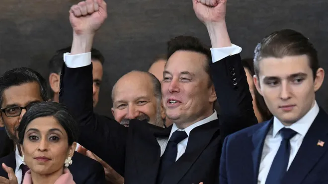 MarioNawfal's tweet photo. 🚨🇺🇸 ELON ALREADY HAS WHITE HOUSE EMAIL, NAMED DOGE CHIEF

Elon is now running the DOGE under Trump, because who better to streamline government than the guy who made reusable rockets?

He’s got a White House email and an office in the Eisenhower Building, but who knows, he might just run things from a Tesla or Mars.

DOGE staff are reportedly huddled at SpaceX, using Signal to brainstorm ways to make government as “efficient” as a SpaceX launch.

Source: The Hill