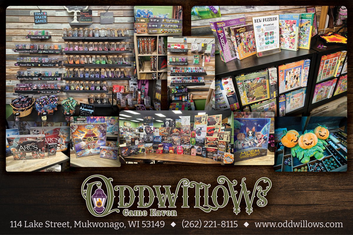 Come join us for FREE PLAY SPACE today at Oddwillow's, and check out all the new items we've restocked as well!